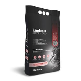 Lindo Cat Advanced Aktif Karbonlu Ekstra Güçlü Topaklanan Gri 10 L Kedi Kumu