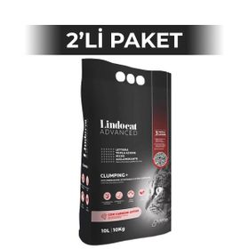 Lindo Cat Advanced Aktif Karbonlu Ekstra Güçlü Topaklanan Gri 10 L Kedi Kumu