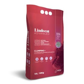 Lindo Cat Advanced Aktif Karbonlu Ekstra Topaklanan Kokusuz Bentonit 10 lt Kedi Kumu