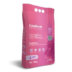 Lindo Cat Advanced Bebek Pudralı Ekstra Güçlü Topaklanan Gri 10 lt Kedi Kumu