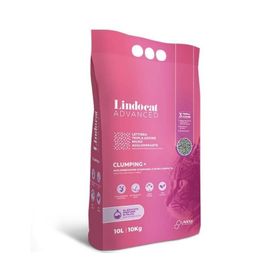 Lindo Cat Advanced Bebek Pudralı Ekstra Güçlü Topaklanan Gri 10 lt Kedi Kumu