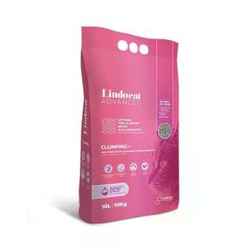 Lindo Cat Advanced Bebek Pudralı Ekstra Güçlü Topaklanan Gri 10 lt Kedi Kumu