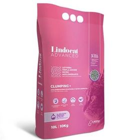 Lindo Cat Advanced Bebek Pudralı Ekstra Güçlü Topaklanan Gri 10 lt Kedi Kumu