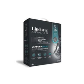 Lindo Cat Advanced Carbon Aktif Karbonlu Ekstra Topaklanan İnce Taneli 6 lt Kedi Kumu