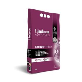 Lindo Cat Advanced Carbon Aktif Karbonlu Fresh Kokulu Kalın Taneli 8 lt Kedi Kumu