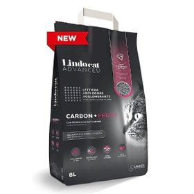 Lindo Cat Advanced Carbon Aktif Karbonlu Fresh Kokulu Kalın Taneli 8 lt Kedi Kumu