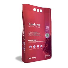 Lindo Cat Advanced Ekstra Güçlü Topaklanan Kokusuz Gri 10 lt Kedi Kumu