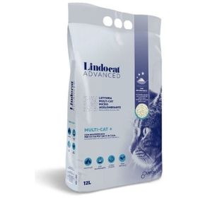 Lindo Cat Advanced Multicat Koku Önleyici Ekstra Güçlü Topaklanan 12 L Kedi Kumu