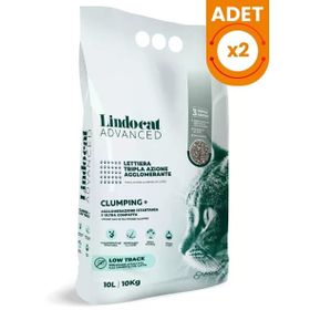 Lindo Cat Advanced Pati İzi Bırakmayan Ekstra Topaklanan Bentonit 2x10 lt Kedi Kumu
