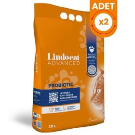 Lindo Cat Advanced Probiotic Bakteri Önleyici Topaklanan 2x10 lt Kedi Kumu