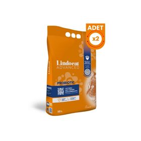 Lindo Cat Advanced Probiotic Bakteri Önleyici Topaklanan 2x10 lt Kedi Kumu