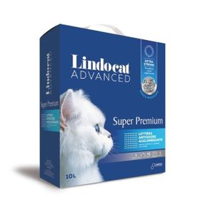 Lindo Cat Advanced Süper Premium Extra Güçlü Kokusuz Topaklanan Bentonit 10 lt Kedi Kumu