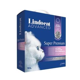 Lindo Cat Advanced Süper Premium Extra Güçlü Pudra Kokulu Topaklanan Bentonit 10 lt Kedi Kumu