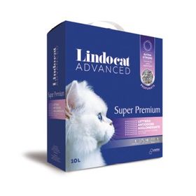 Lindo Cat Advanced Süper Premium Extra Güçlü Pudra Kokulu Topaklanan Bentonit 10 lt Kedi Kumu
