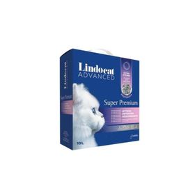 Lindo Cat Advanced Süper Premium Extra Güçlü Pudra Kokulu Topaklanan Bentonit 10 lt Kedi Kumu