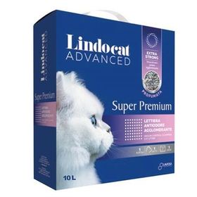 Lindo Cat Advanced Süper Premium Extra Güçlü Pudra Kokulu Topaklanan Bentonit 10 lt Kedi Kumu
