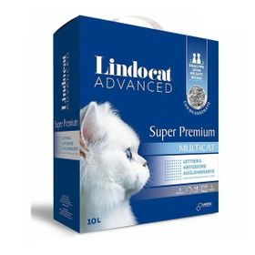 Lindo Cat Advanced Süper Premium Multi Cat Bikarbonatlı Kokusuz Topaklaşan 10 lt Kedi Kumu