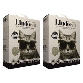 Lindo Cat Aktif Karbonlu Topaklaşan 2x6 lt Kedi Kumu