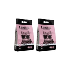 Lindo Cat Bebek Pudralı Ince Taneli Topaklaşan 2x10 lt Kedi Kumu