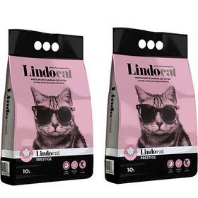 Lindo Cat Bebek Pudralı Kalın Taneli 2x10 lt Kedi Kumu
