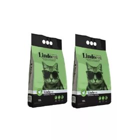 Lindo Cat Hijyenik Topaklaşan Kokusuz Ince Taneli 10x2 lt Kedi Kumu
