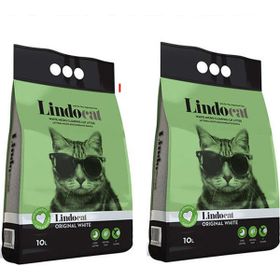 Lindo Cat Hijyenik Topaklaşan Kokusuz Ince Taneli 10x2 lt Kedi Kumu