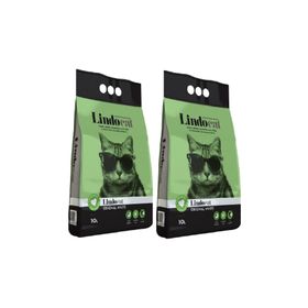 Lindo Cat Hijyenik Topaklaşan Kokusuz Ince Taneli 10x2 lt Kedi Kumu