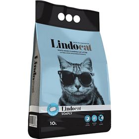 Lindo Cat Kalın Taneli Sabun Kokulu Topaklanan Bentonit 2x10 lt Kedi Kumu