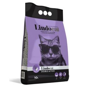 Lindo Cat Lavanta Kokulu Topaklanan Ince Taneli 2x10 lt Kedi Kumu