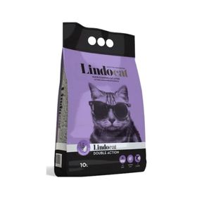 Lindo Cat Lavanta ve Argan Kokulu İnce Taneli Topaklaşan 4x10 lt Kedi Kumu