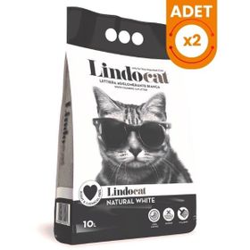 Lindo Cat Natural Kalın Taneli Kokusuz Topaklanan 2x10 lt Kedi Kumu