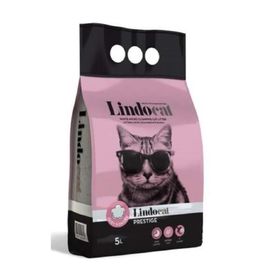 Lindo Cat Prestige Baby Powder Pembe Ince Taneli 5 lt Kedi Kumu