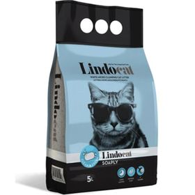 Lindo Cat Topaklaşan Sabun Kokulu İnce Taneli 5 lt Kedi Kumu