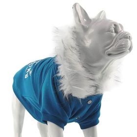 Lindo Dogs 1 Beden Mountains Mavi Sweatshirt Köpek Kıyafeti
