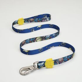 Lindo Dogs Apollo Mavi Sarı Large Köpek Gezdirme Kayışı