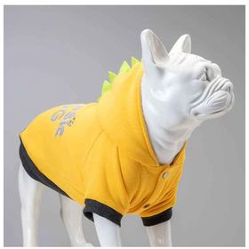 Lindo Dogs Jurassic Dog Sarı Beden 4 Sweatshirt Köpek Kıyafeti