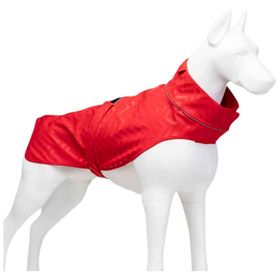 Lindo Dogs Kırmızı Beden 7 Softshell Red Stripe Köpek Yağmurluğu