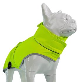 Lindo SoftShell Neon Beden 4 Yeşil Yağmurluk