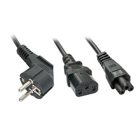 Lindy 30047 Siyah C13-C5 Coupler Güç Kablosu