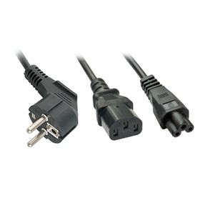 Lindy 30047 Siyah C13-C5 Coupler Güç Kablosu