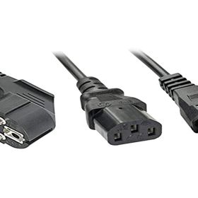 Lindy 30047 Siyah C13-C5 Coupler Güç Kablosu