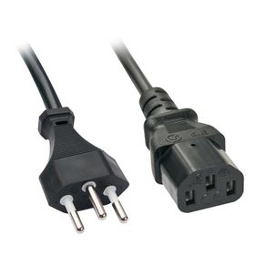 Lindy 30418 Siyah C13 Coupler Güç Kablosu