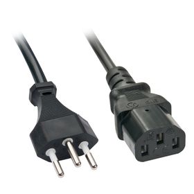 Lindy 30418 Siyah C13 Coupler Güç Kablosu