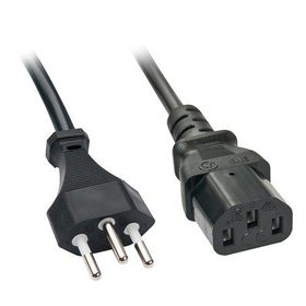 Lindy 30418 Siyah C13 Coupler Güç Kablosu