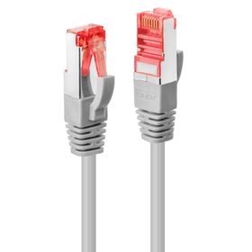 Lindy 47706 Gri-Kırmızı Ağ Kablosu