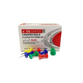 Linea DL833 50'li Kutu Renkli Harita Çivisi