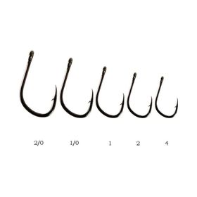 Lineaeffe Carp Hook Rıng Black 2 İğne