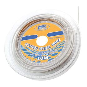 Lineaeffe Çelik Olta Teli Lüfer Turna Avı İçin 10 m Tel ve 12 Burç