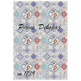 Lineart 1739 Pirinç Dekupaj Kağıdı