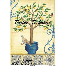 Lineart LA-2887 Pirinç Dekupaj Kağıdı